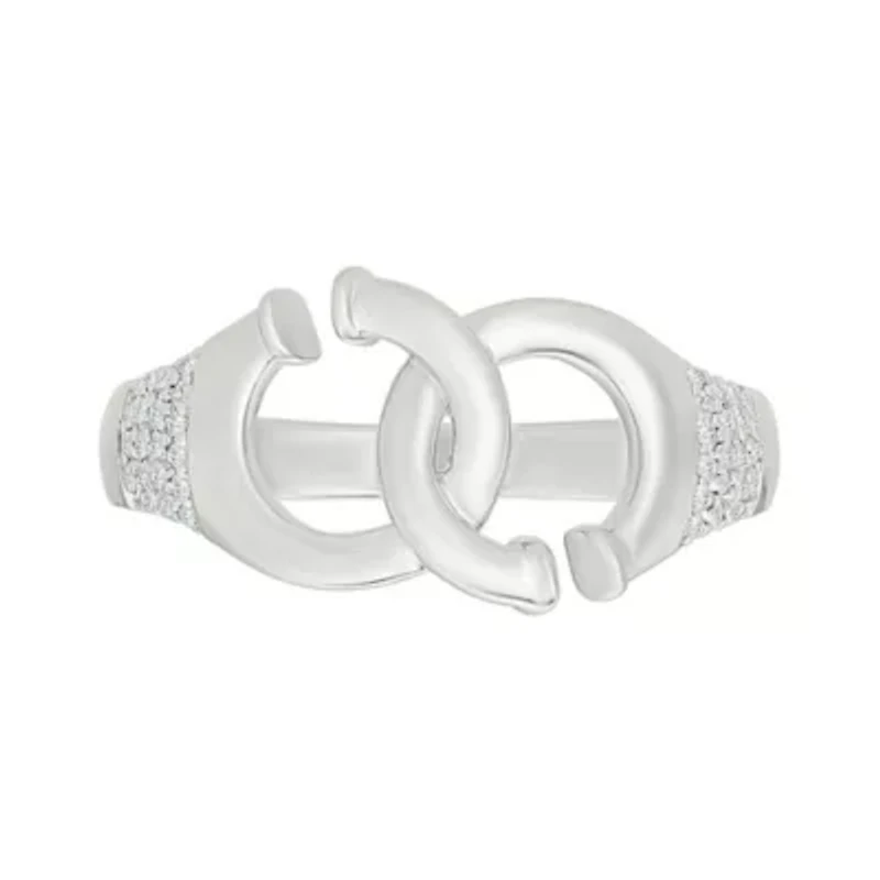 Diamond Charm Ring
