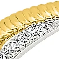 Diamond "X" Fashion Ring