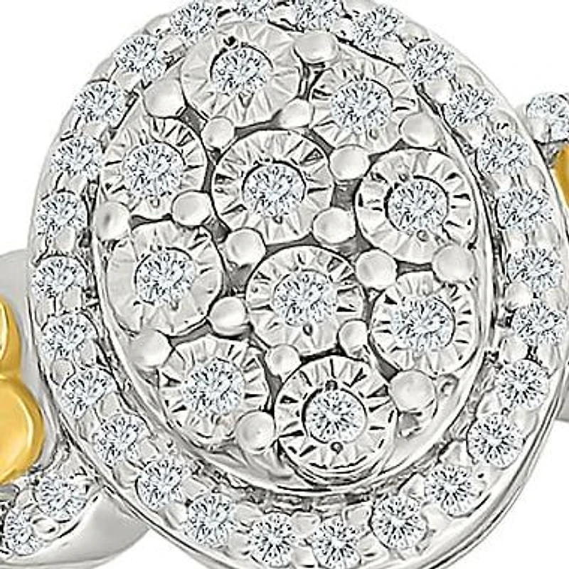 Diamond Heart Promise Ring