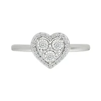 Diamond Heart Ring