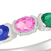 Lab Created Multi Gemstone Fashion Ring