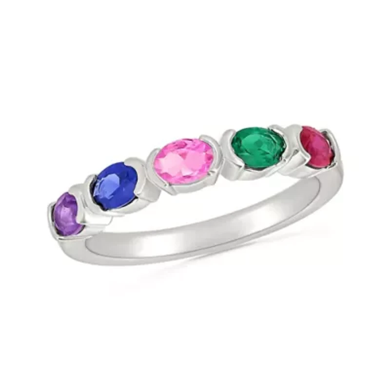 Lab Created Multi Gemstone Fashion Ring