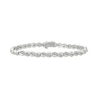 Diamond Fancy Infinity Bracelet