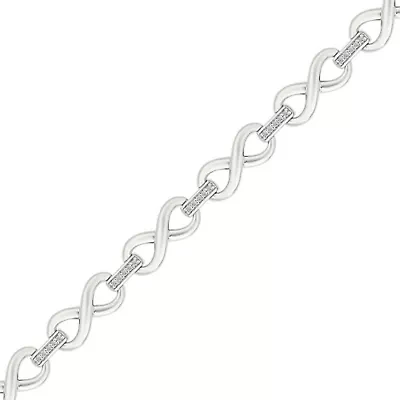Diamond Infinity Bracelet