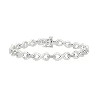 Diamond Infinity Bracelet