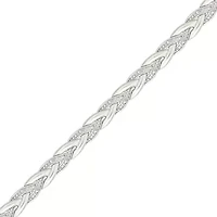 Diamond Braided Bracelet