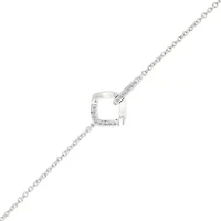 Diamond Fancy Chain Bracelet