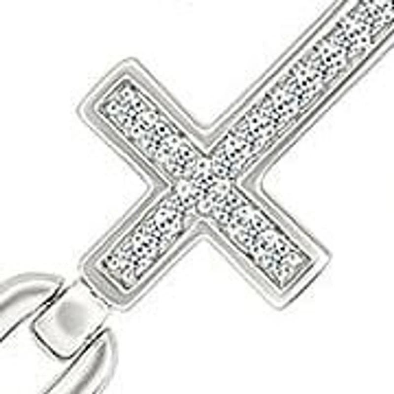Diamond Anchor Bracelet