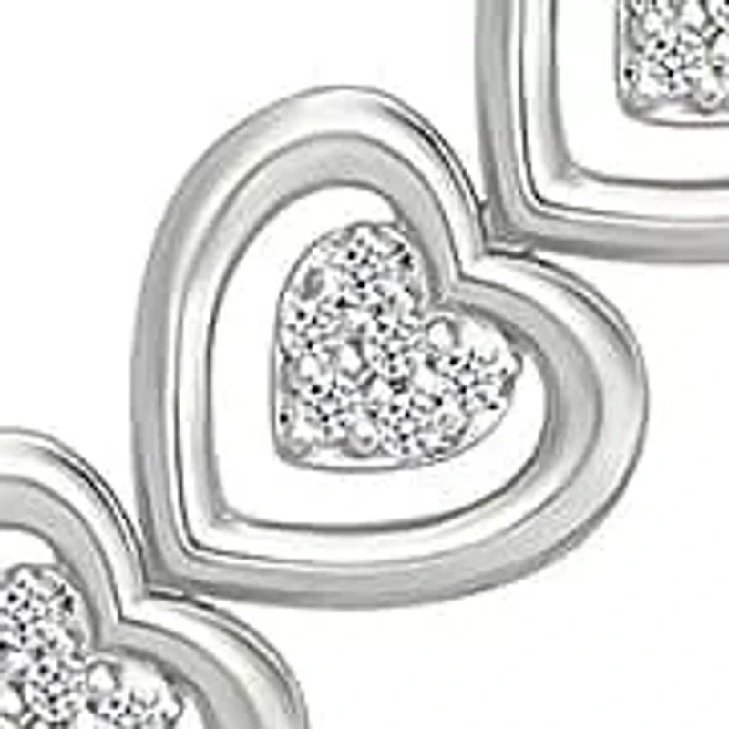 Diamond Heart Bracelet