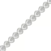 Diamond Heart Bracelet