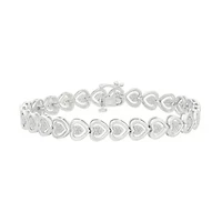 Diamond Heart Bracelet