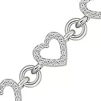 Diamond Heart Bracelet