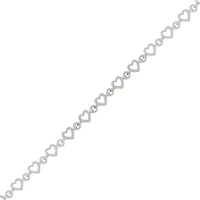 Diamond Heart Bracelet