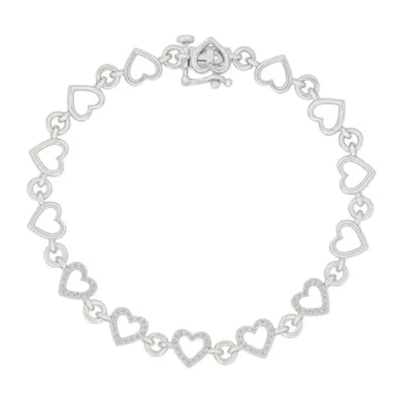 Diamond Heart Bracelet