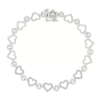 Diamond Heart Bracelet
