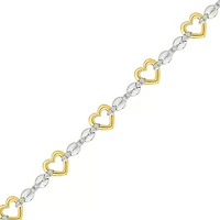 Diamond Fancy Heart Bracelet