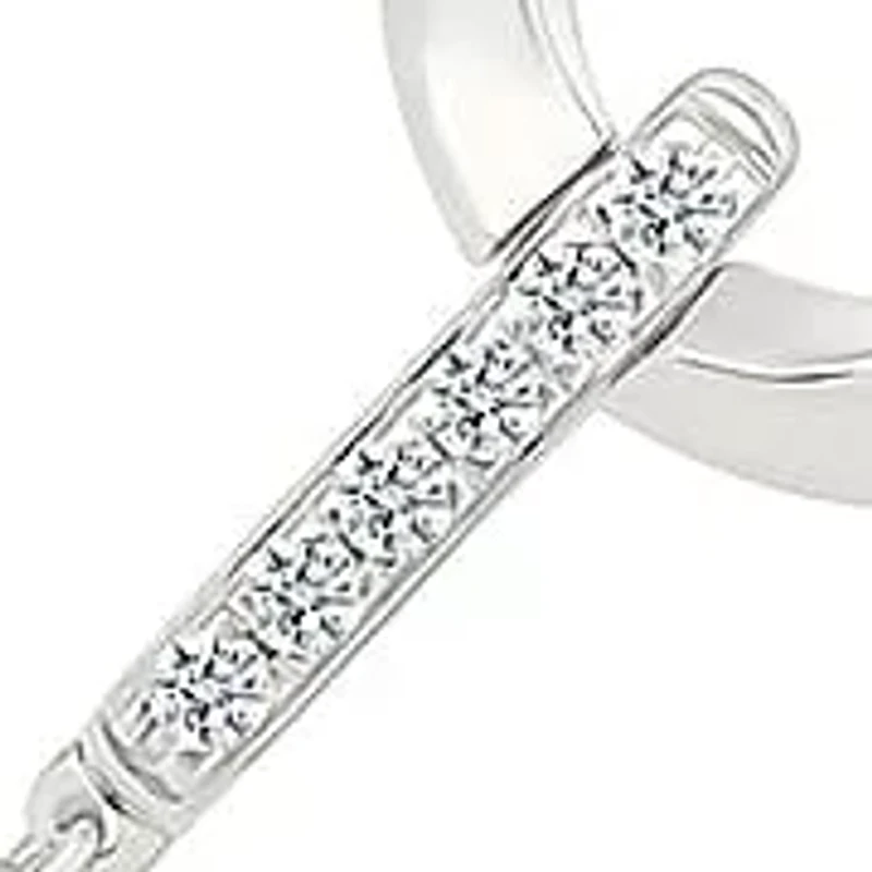 Diamond Fancy Circle Chain Bracelet