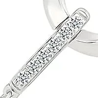 Diamond Fancy Circle Chain Bracelet