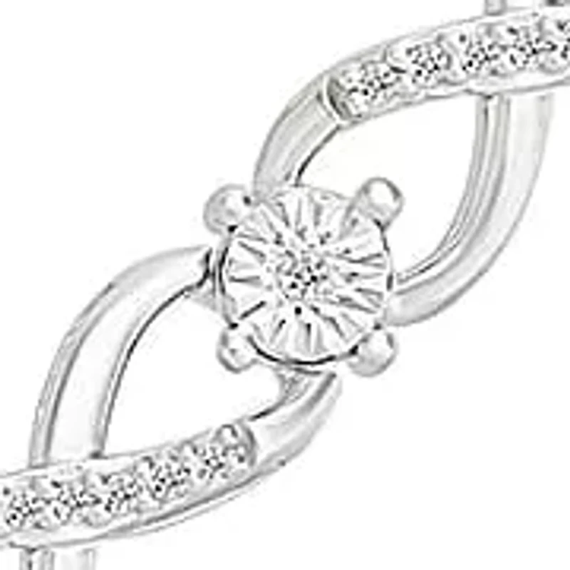 Diamond Infinity Bracelet