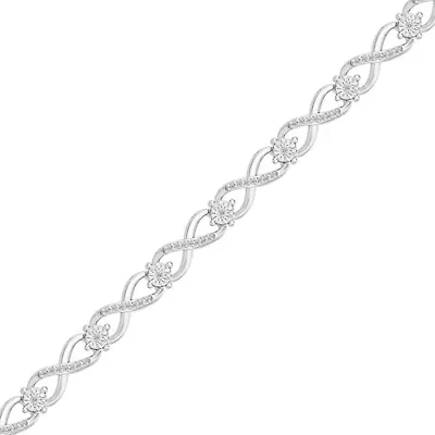 Diamond Infinity Bracelet