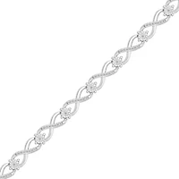 Diamond Infinity Bracelet