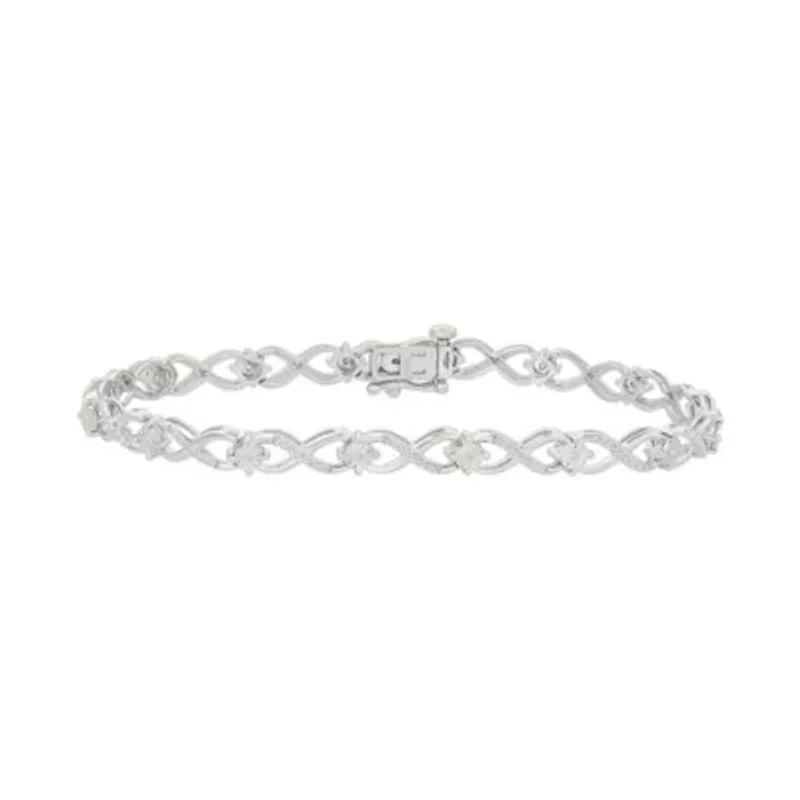 Diamond Infinity Bracelet