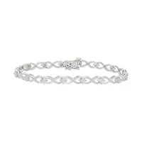Diamond Infinity Bracelet