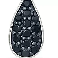 Diamond Fancy Chain Drop Earring