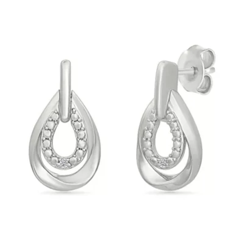 Diamond Tear Drop Fancy Earring