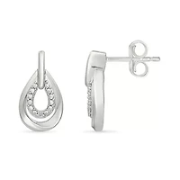 Diamond Tear Drop Fancy Earring