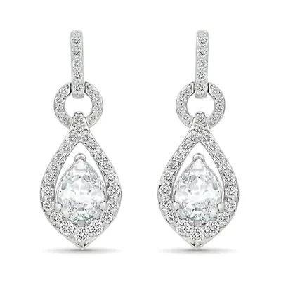 Lab Created Created White Sapphire Fashion Earring