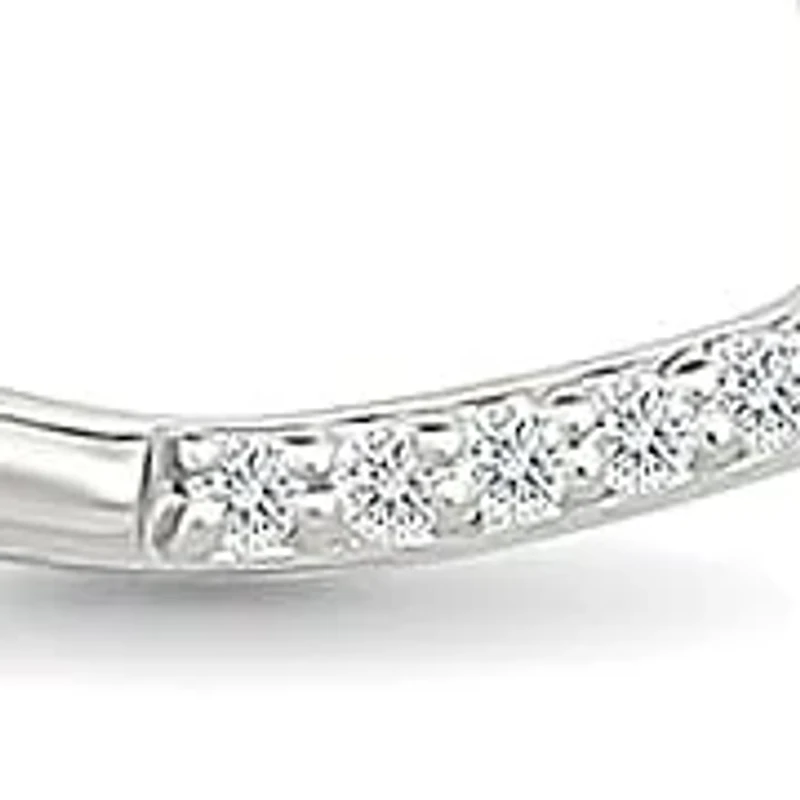 Diamond Dangling Heart Earring