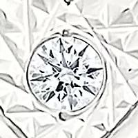 Diamond Heart Stud Earring
