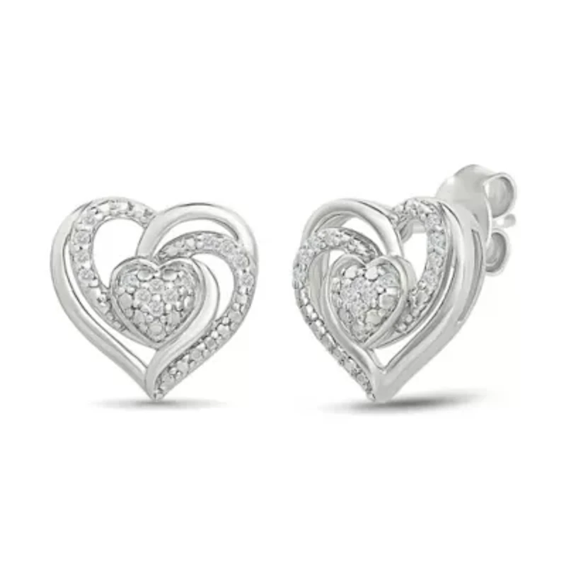 Diamond Fancy Stud Earring