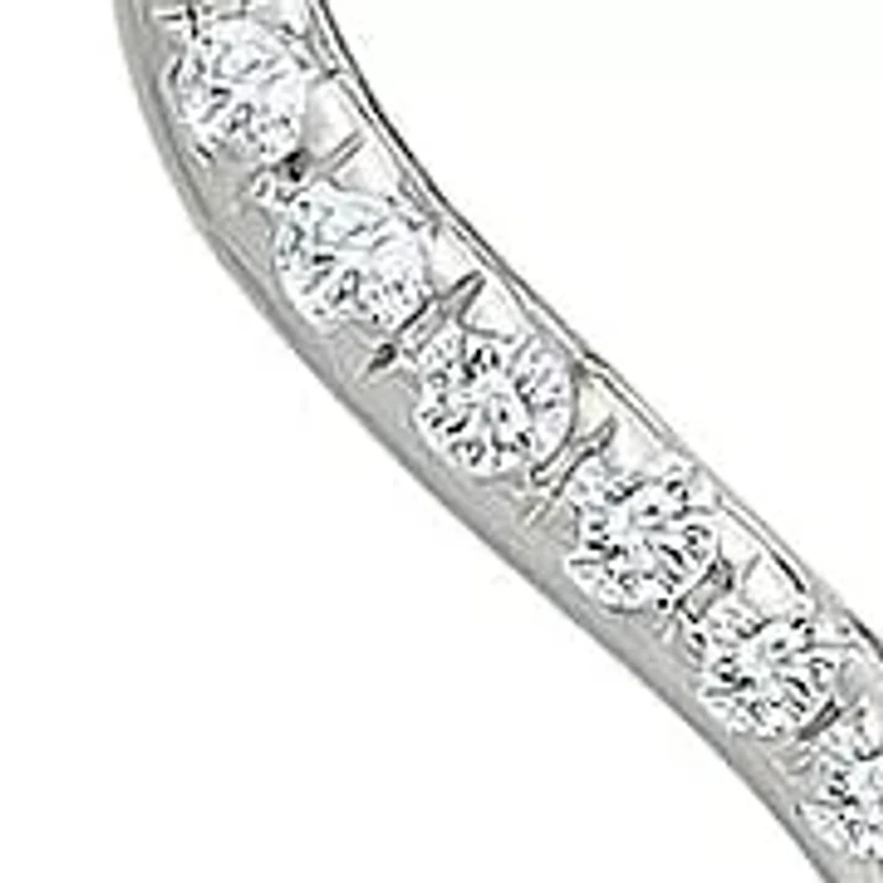 Diamond Infinity Heart Earring