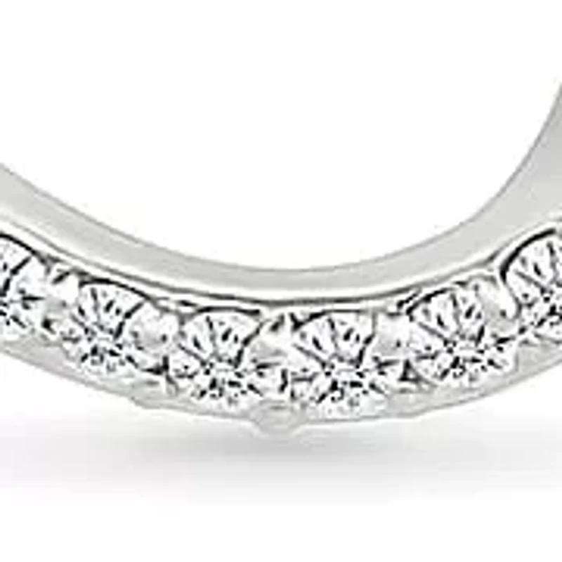 Diamond Fancy Hoop Earring