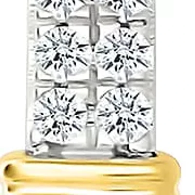 Diamond Hoop Earring