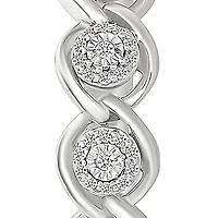 Diamond Fashion Hoop Earring