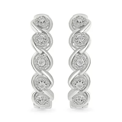 Diamond Fashion Hoop Earring