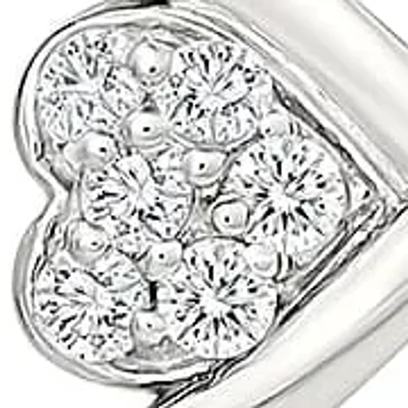 Diamond Infinty Heart Necklace