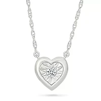 Diamond Heart Necklace