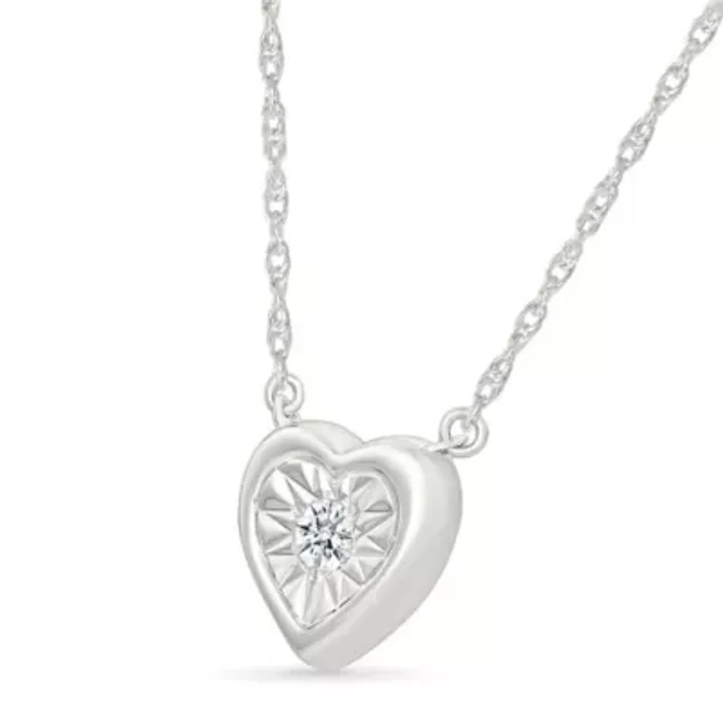 Diamond Heart Necklace