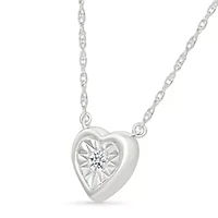 Diamond Heart Necklace