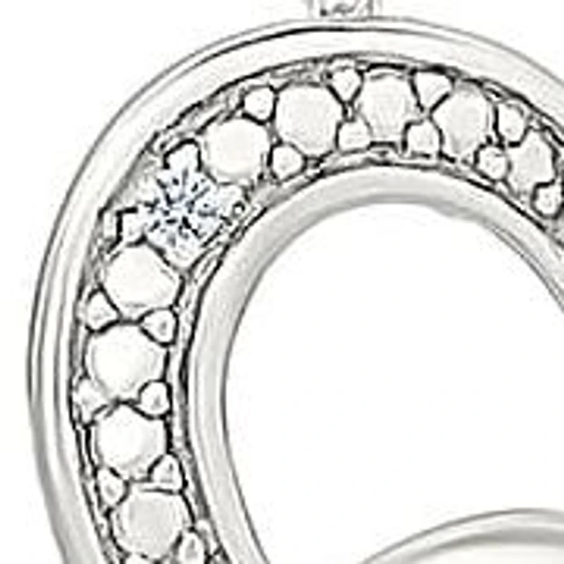 Diamond Entwined Fashion Pendant