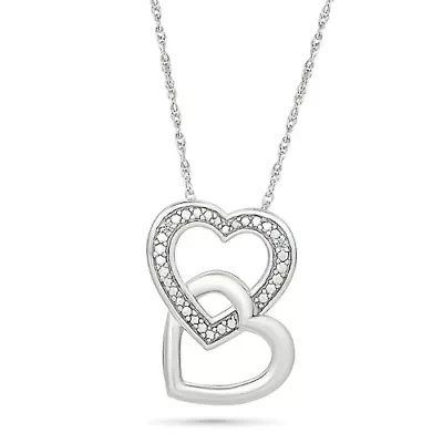 Diamond Entwined Fashion Pendant