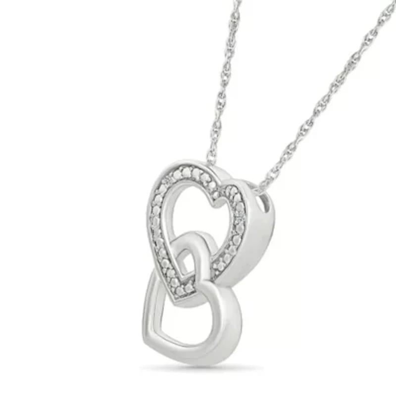 Diamond Entwined Fashion Pendant