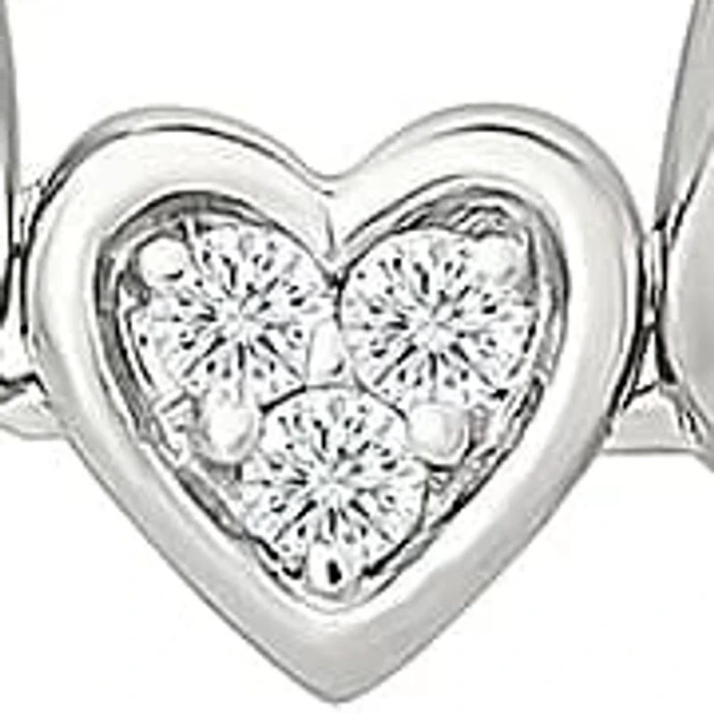 Diamond Fancy Heart Necklace
