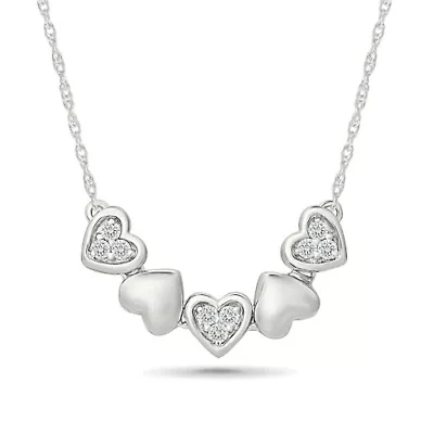 Diamond Fancy Heart Necklace