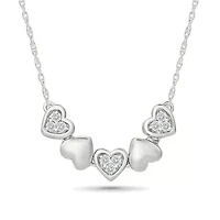 Diamond Fancy Heart Necklace