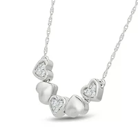Diamond Fancy Heart Necklace